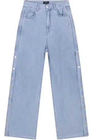 Alix the label Jeansy, Kobieta, Niebieski, L, Jeansyy Chambray