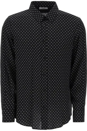 Céline Koszule, Mężczyzna, Czarny, L, Casual Bawełniany Shirt dla Mężczyzn