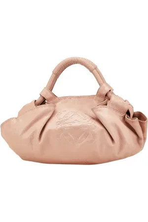 Loewe Pre-owned, Kobieta, Różowy, ONE SIZE, Skóra, Pre-owned Skórzane torebki