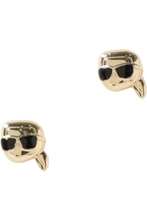 Karl Lagerfeld Akcesoria, Kobieta, Żółty, ONE SIZE, Kolczyki sztyfty