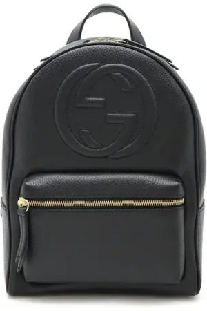 Gucci Pre-owned, unisex, Czarny, ONE SIZE, Skóra, Pre-owned skórzane torby na ramię