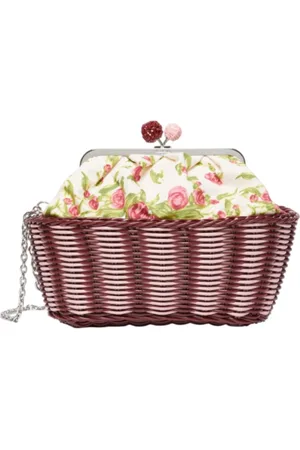 Max Mara Torebki, Kobieta, Wielobarwność, ONE SIZE, Różowa Pasticcino torba średnia kopertówka