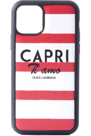 Dolce & Gabbana Akcesoria, Kobieta, Czerwony, ONE SIZE, Etui na i Phone 11 Pro
