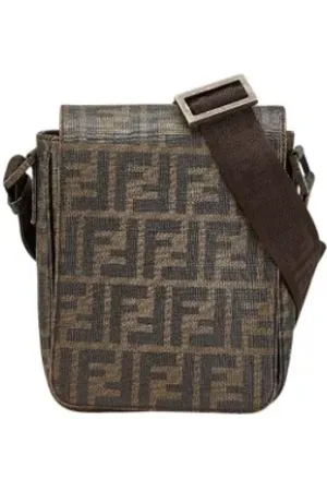 Fendi Pre-owned, Kobieta, brązowy, ONE SIZE, Skóra, Pre-owned Leather fendi-bags
