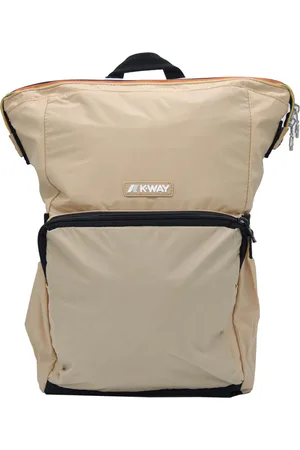 K-Way Torebki, unisex, Beżowy, ONE SIZE, Nylon, Stylowy Plecak na Co Dzień