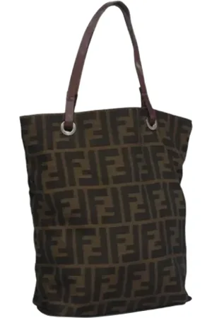 Fendi Pre-owned, Kobieta, brązowy, ONE SIZE, Skóra, Pre-owned Canvas fendi-bags