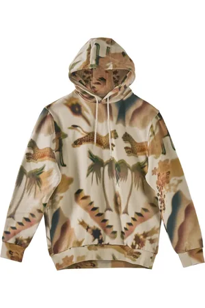 Paul Smith Bluzy, Mężczyzna, Wielobarwność, M, Bawełna, Beżowy Bluza Lumiere Print Bawełna