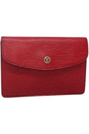 LOUIS VUITTON Pre-owned, Kobieta, Czerwony, ONE SIZE, Skóra, Pre-owned Leather clutches