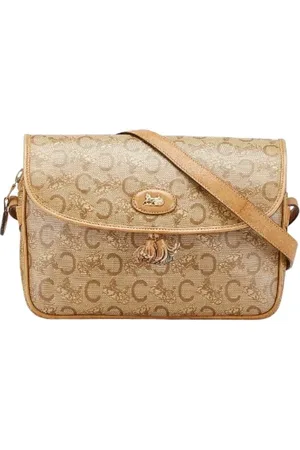 Céline Pre-owned, Kobieta, Beżowy, ONE SIZE, Skóra, Pre-owned skórzane torby na ramię