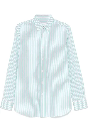 BRIONI Koszule, Mężczyzna, Niebieski, 3XL, Białe Bluzki i Koszule z Guzikami