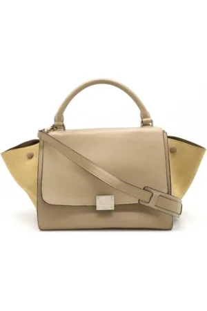 Céline Pre-owned, Kobieta, Beżowy, ONE SIZE, Skóra, Pre-owned Skórzane torebki