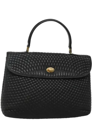 Bally Pre-owned, Kobieta, Czarny, ONE SIZE, Skóra, Pre-owned Skórzane torebki