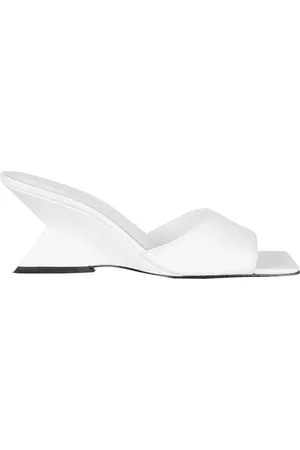 Schutz Buty, Kobieta, Biały, 37 EU, Stylowe Sandały na Lato