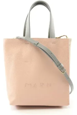 Marni Pre-owned, Kobieta, Różowy, ONE SIZE, Skóra, Pre-owned Skórzane torebki