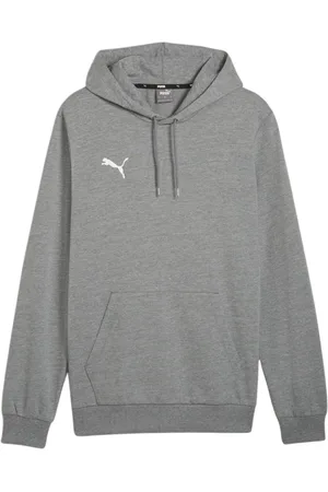 PUMA Bluzy, Mężczyzna, Szary, XL, Klasyczny sweter z kapturem