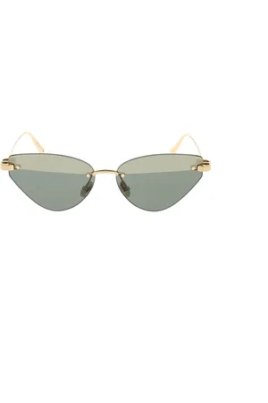 Dior Akcesoria, Kobieta, Żółty, ONE SIZE, Stylowe okulary przeciwsłoneczne z ponadczasowym designem