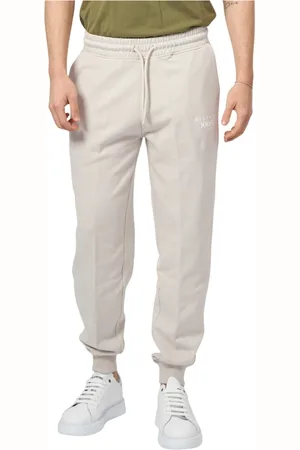 John Richmond Spodnie, Mężczyzna, Szary, XL, Nylon, Szare spodnie z elastycznym pasem
