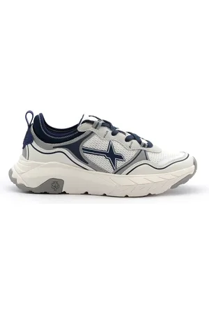 W6YZ Buty, Mężczyzna, Wielobarwność, 40 EU, Zamsz, Lekkie Sneakersy z Akcentami zamszowymi