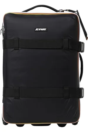 K-Way Walizki, unisex, Czarny, ONE SIZE, Walizka na kółkach lekka Zielona Torba podróżna