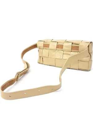Bottega Veneta Pre-owned, Kobieta, brązowy, ONE SIZE, Pre-owned Leather crossbody-bags