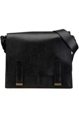Saint Laurent Pre-owned, Kobieta, Czarny, ONE SIZE, Skóra, Pre-owned skórzane torby na ramię