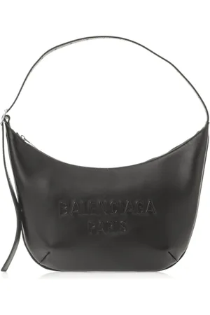 Balenciaga Torebki, Kobieta, Czarny, ONE SIZE, Skóra, Czasowa elegancja z torebką Mary-Kate Sling