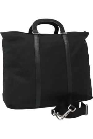 Prada Pre-owned, Kobieta, Czarny, ONE SIZE, Nylon, Pre-owned Nylon handbags