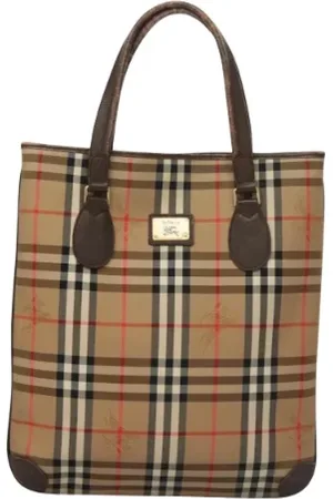 Burberry Pre-owned, Kobieta, Beżowy, ONE SIZE, Pre-owned Canvas handbags