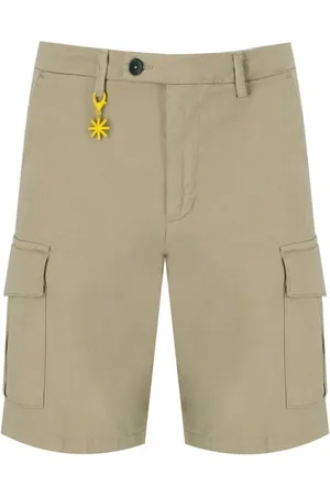 Manuel Ritz Szorty, Mężczyzna, Beżowy, M, Cargo Bermuda Shorts