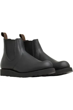 Red Wing Buty, Mężczyzna, Czarny, 41 EU, Czarne Chelsea Buty Klasyczny Styl