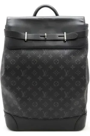 LOUIS VUITTON Pre-owned, Mężczyzna, Czarny, ONE SIZE, Skóra, Pre-owned Canvas backpacks