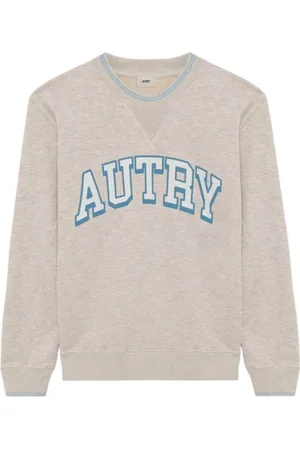 Autry Bluzy, Kobieta, Beżowy, S, Bluza College Szara z Długim Rękawem