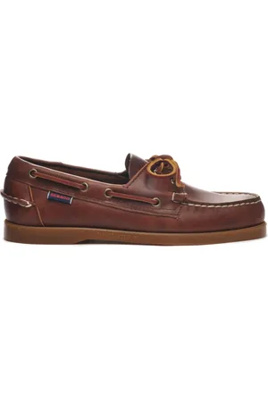 SEBAGO Buty, Mężczyzna, brązowy, 44 EU, Brązowe mokasyny skórzane
