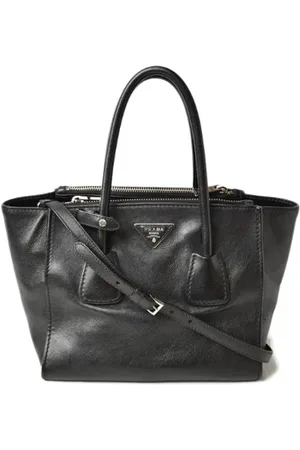 Prada Pre-owned, Kobieta, Czarny, ONE SIZE, Skóra, Pre-owned Leather prada-bags