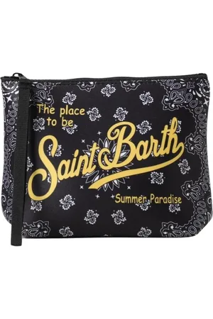 MC2 SAINT BARTH Torebki, Mężczyzna, Czarny, ONE SIZE, Elegancka skórzana aktówka dla profesjonalistów