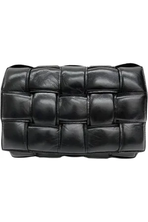 Bottega Veneta Pre-owned, Kobieta, Czarny, ONE SIZE, Pre-owned skórzane torby na ramię