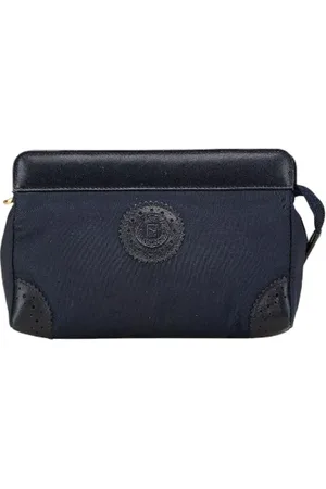 Fendi Pre-owned, Kobieta, Niebieski, ONE SIZE, Skóra, Pre-owned Canvas handbags