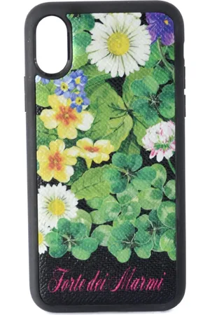 Dolce & Gabbana Akcesoria, Kobieta, Wielobarwność, ONE SIZE, Kwiatowy etui na i Phone dla kobiet