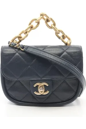 CHANEL Pre-owned, Kobieta, Niebieski, ONE SIZE, Skóra, Pre-owned Leather crossbody-bags