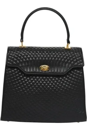 Bally Pre-owned, Kobieta, Czarny, ONE SIZE, Skóra, Pre-owned Skórzane torebki