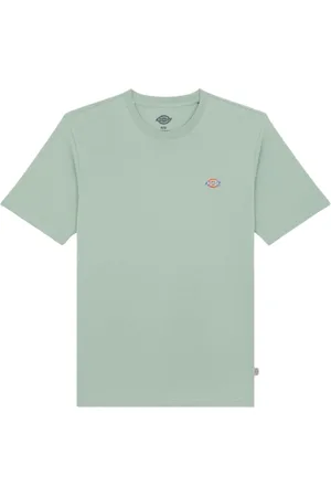 Dickies Koszulki, Mężczyzna, Zielony, M, Zielony T-shirt Mapleton z logo