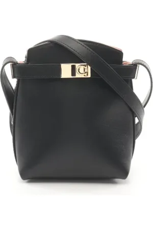 Salvatore Ferragamo Pre-owned, Kobieta, Czarny, ONE SIZE, Skóra, Pre-owned Leather crossbody-bags