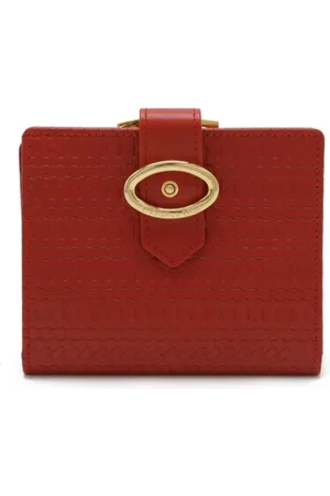 Dior Pre-owned, Kobieta, Czerwony, ONE SIZE, Skóra, Pre-owned skórzane portfele