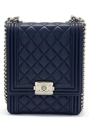 CHANEL Pre-owned, Kobieta, Niebieski, ONE SIZE, Pre-owned Leather chanel-bags