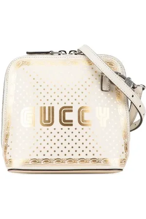 Gucci Pre-owned, Kobieta, Biały, ONE SIZE, Skóra, Pre-owned Leather crossbody-bags