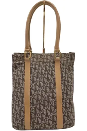 Dior Pre-owned, Kobieta, Beżowy, ONE SIZE, Skóra, Pre-owned Skórzane torebki