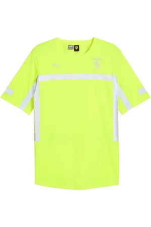 PUMA Koszulki, Mężczyzna, Żółty, XL, Koszulka Team Setup Fluorescencyjny Żółty