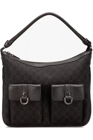 Gucci Pre-owned, Kobieta, brązowy, ONE SIZE, Skóra, Pre-owned Canvas handbags