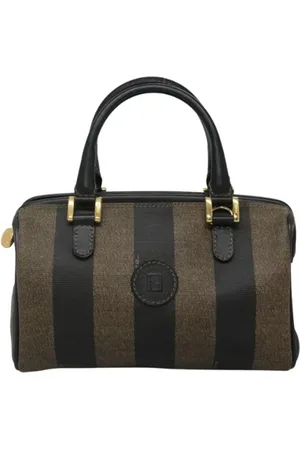 Fendi Pre-owned, Kobieta, brązowy, ONE SIZE, Skóra, Pre-owned Canvas handbags