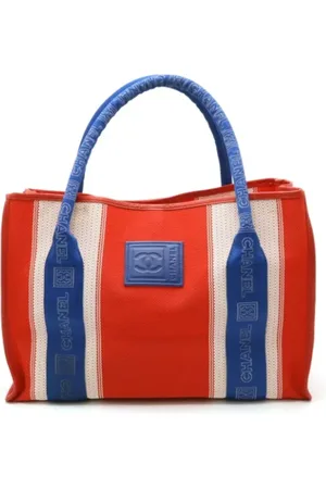 CHANEL Pre-owned, Kobieta, Niebieski, ONE SIZE, Skóra, Pre-owned Canvas shoulder-bags